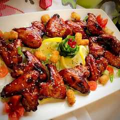 جوانح الدجاج بالعسل والسمسم ، خطوات بالصور 🍗🍯-レシピのメイン写真
