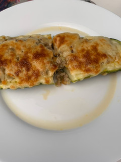 Una foto de Zapallos italianos rellenos