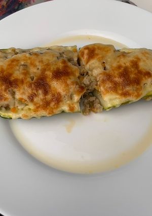 Una foto de Zapallos italianos rellenos