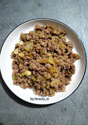 Foto resep Daging Sapi Cincang Kecap