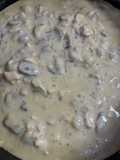 Spaghetti Mushroom Carbonara
