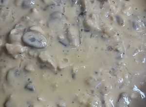 Gambar Spaghetti Mushroom Carbonara