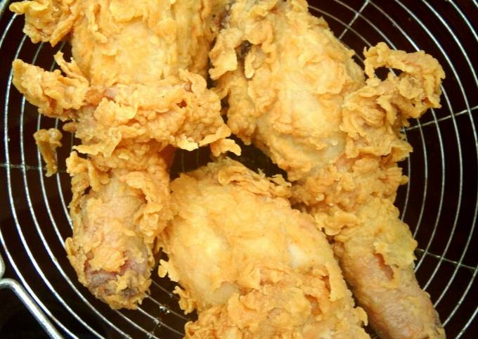 Fried Chicken dijamin keriting