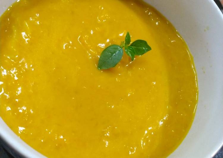 Cara Memasak Pumpkin Soup Legit dan Nikmat