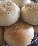Pan de hamburguesa 🍔 casero