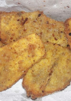 Una foto de Milanesas de Berenjena 🍆