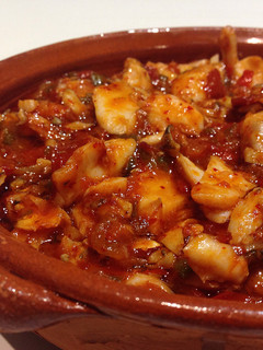 Una foto de Bacalao al ajoarriero