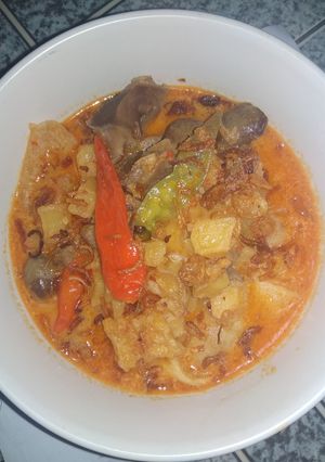 Foto resep Sambel goreng kentang,ati ampela& krecek
