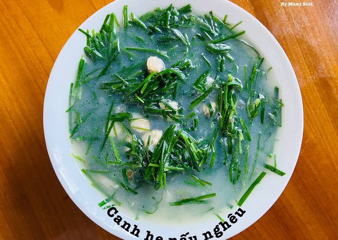 Cách nấu nướng canh hẹ đậu hủ non thanh đuối giải sức nóng cho tất cả nhà