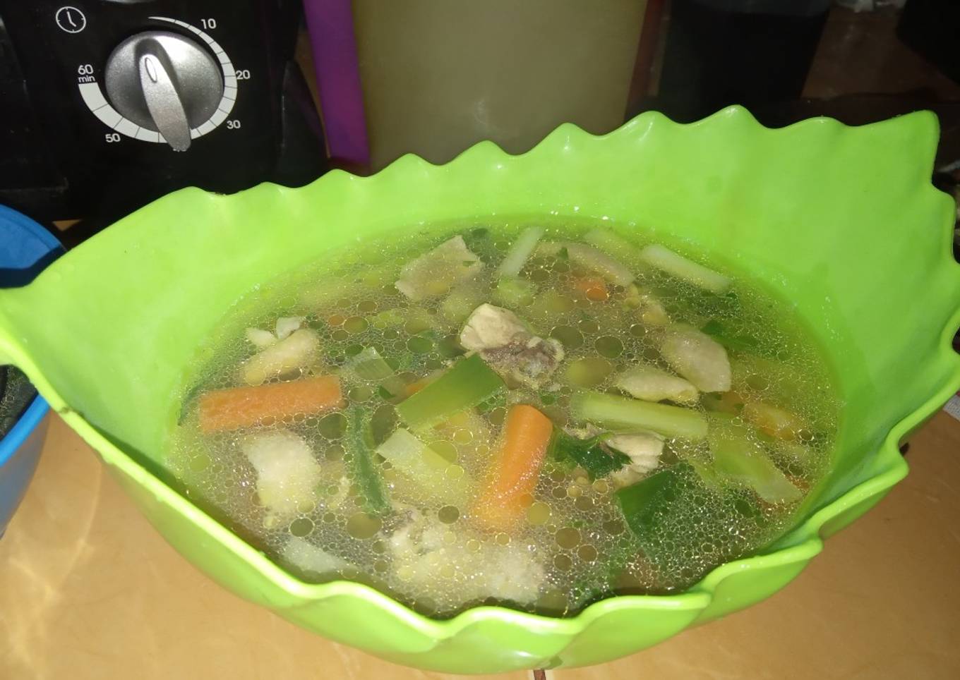 Sop ayam ala ala