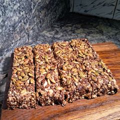 A picture of Flax seed bar sugar free.
