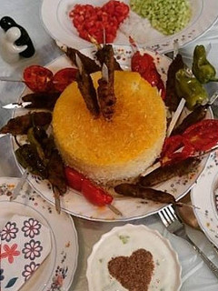 عکسی از دستور کباب تابه ای سیخی
