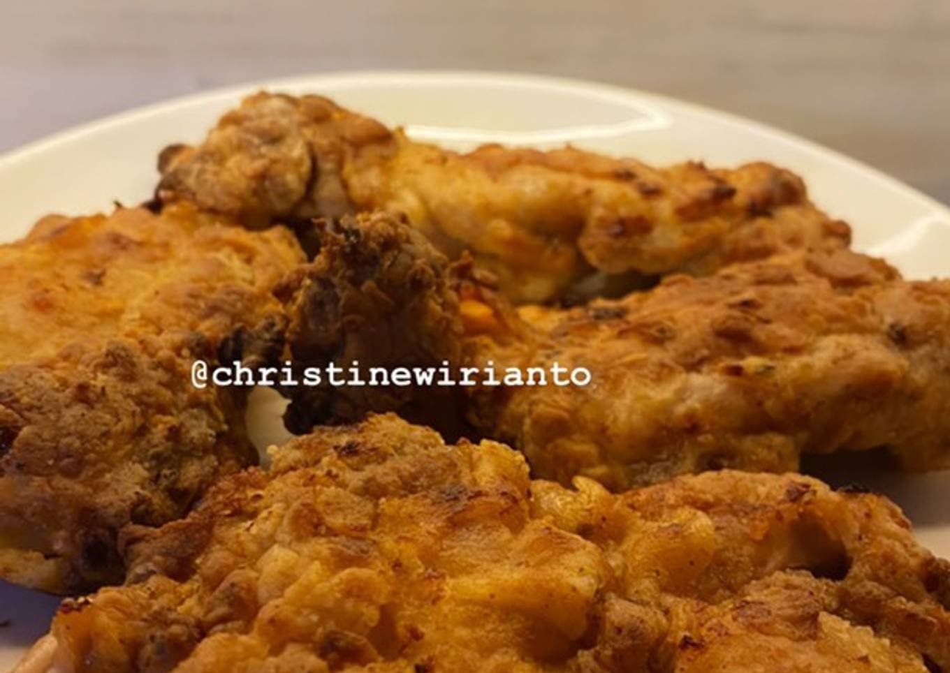 Ayam Goreng Crispy Buttermilk (Airfryer)