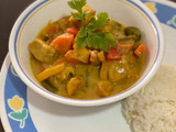 Curry tailandés de pollo