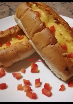 A picture of Spicy Peri Chicken 'and Mushroom Subs.