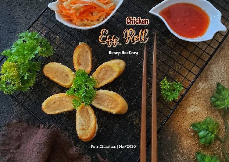 Resep Chicken egg roll yang Lezat Sekali