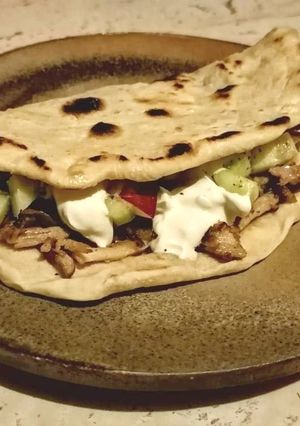 Húsos lepény recept fotója