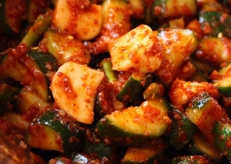 Recipe of Perfect Cucumber Kimchi