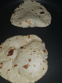 A picture of Flat bread 1.