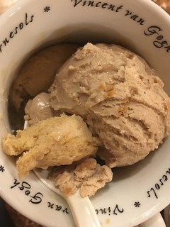 A picture of Peanut Butter Mug Cake.