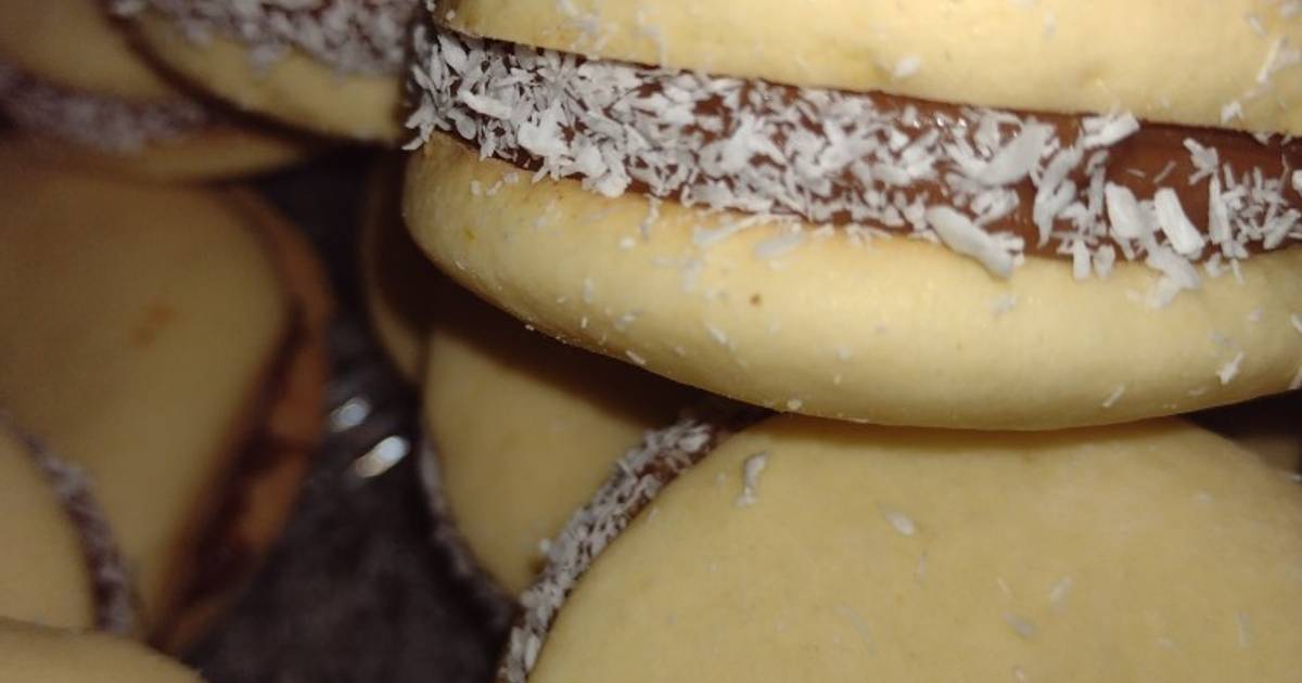 Súper alfajores de Maizena. Receta de Recetas de Ceci- Cookpad