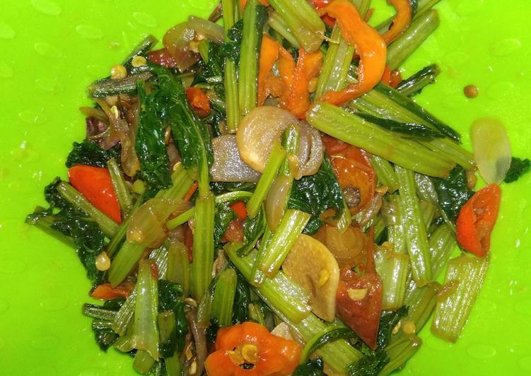 Tumis sayur simple