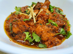 A picture of Dhaba Chicken Karahi.