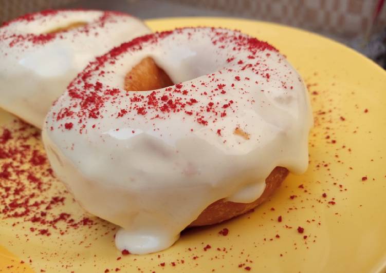 How to Make Speedy Milk glazed donut