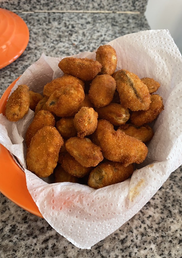 Una foto de Mejillones fritos