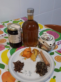 Una foto de Infusión esotérica. Medicinal