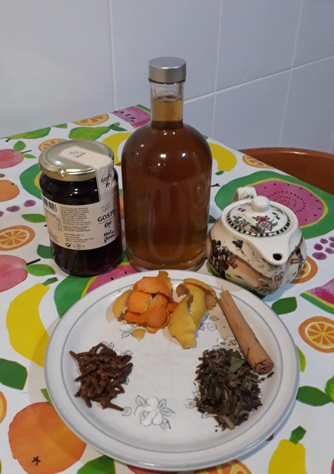 Una foto de Infusión esotérica. Medicinal