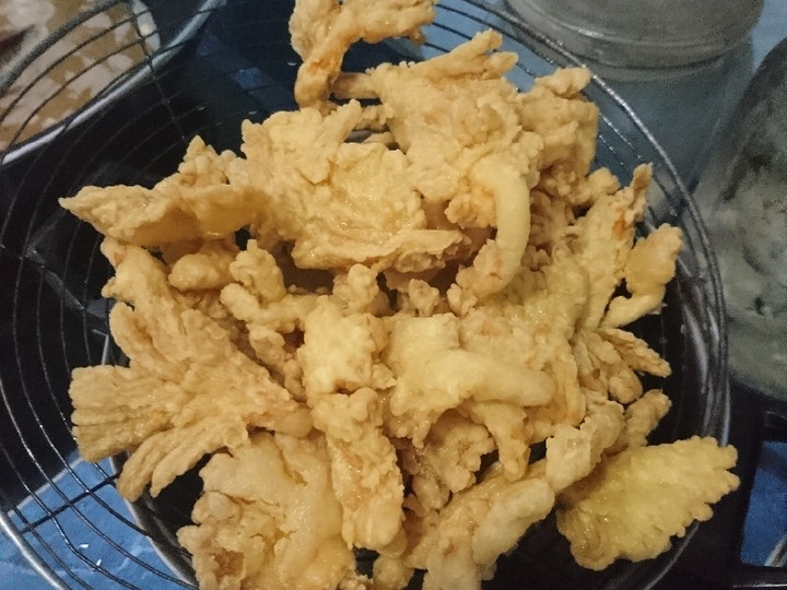 Resep Jamur tiram crispy renyah Anti Gagal