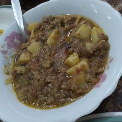 Mutton keema A picture of Mutton keema.