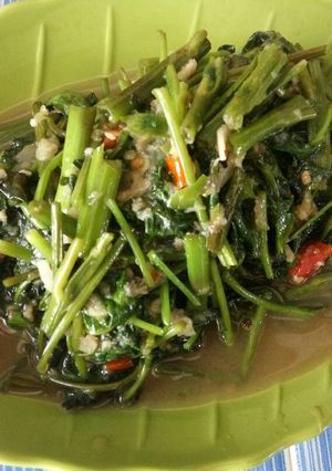 Foto resep Cobek kangkung