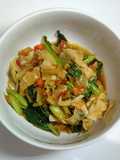 Tumis Kembang Tahu Caisim