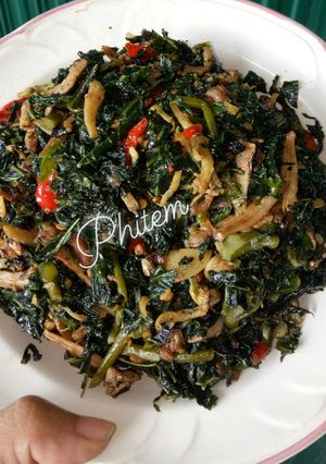 Foto resep Tumis daun pepaya teri