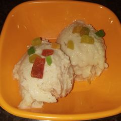 A picture of Custard apple icecream.