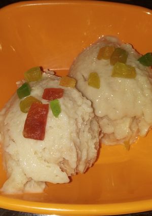 A picture of Custard apple icecream.