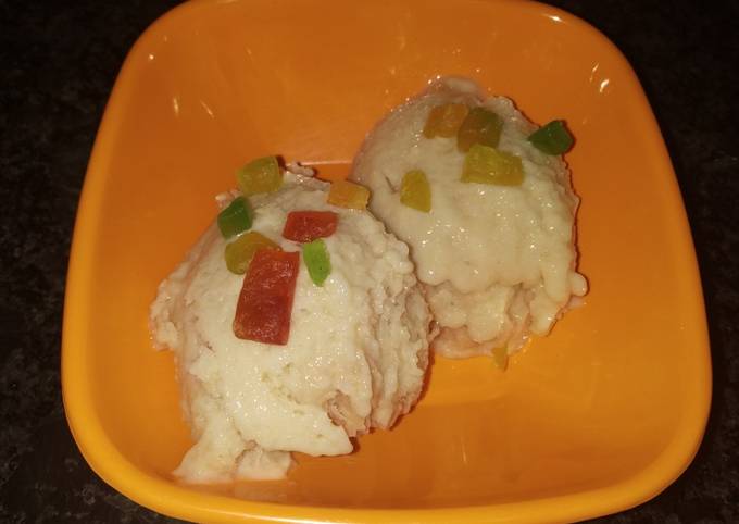 Easiest Way to Make Quick Custard apple icecream
