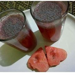A picture of Watermelon juice.