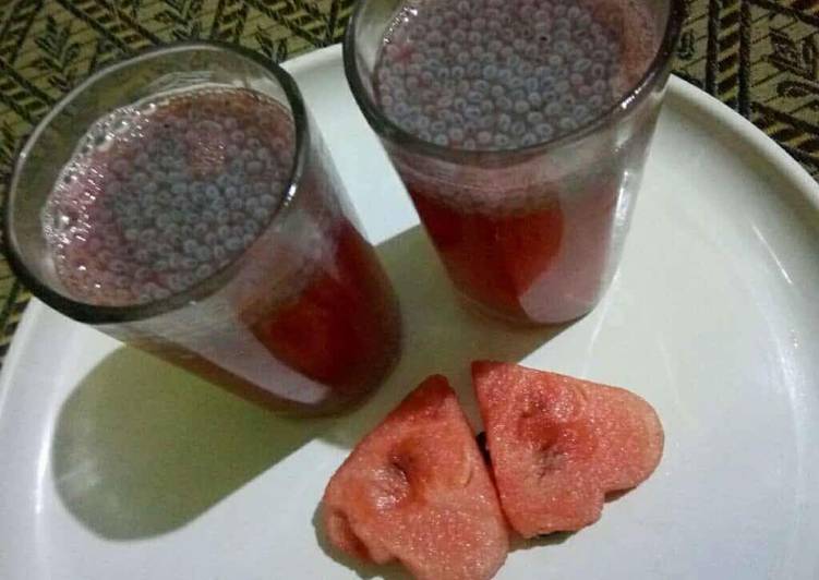 Simple Way to Make Any-night-of-the-week Watermelon juice