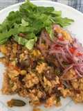 Arroz con carne