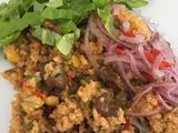 Arroz con carne