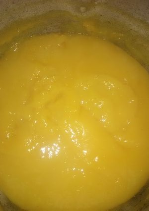 Una foto de Crema pastelera de mandarinas