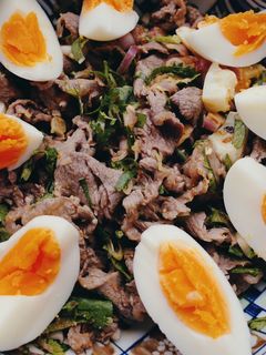 泰北涼拌牛肉 (Laab) 的食譜成品照片