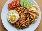 Gambar nasi goreng mie indomie