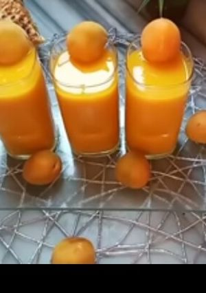 صورة لوصفة عصير المشمش صحي واقتصادي