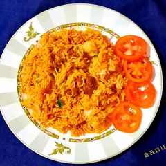 A picture of Easy Mutton Biryani.