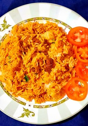 A picture of Easy Mutton Biryani.