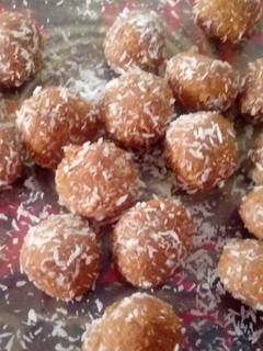 Una foto de Trufas de vainilla y dulce de leche